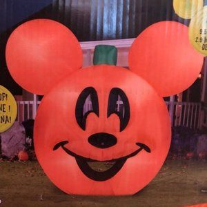 Halloween 9.5ft Mickey Inflatable Pumpkin Disney